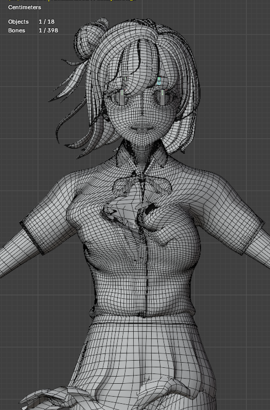 333tsT3's tweet photo. ちょっと仕事のほうが忙しく2日くらいblenderできなかったんだけど、久々に開いたらwiggle2での設定がよくわからんことに。笑

コリジョンとかでおかしくなることはあったけど今設定してないよ？？

最初からやったほうが早いな、さては？笑

#blender #wiggle2 https://t.co/vSYdJS9x0P