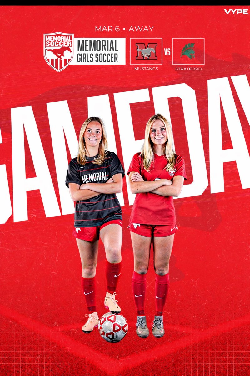 MHSMustangsBC's tweet photo. Let’s go ladies! Get this win! #Mustangcommunity come out and support! #MustangFight AWAY GAME ⚽️⚽️⚽️⚽️@CoachHaack09 @MemGirlsSoccer @TDavis_Coach @sbisdathletics https://t.co/WU8qwxdVcd