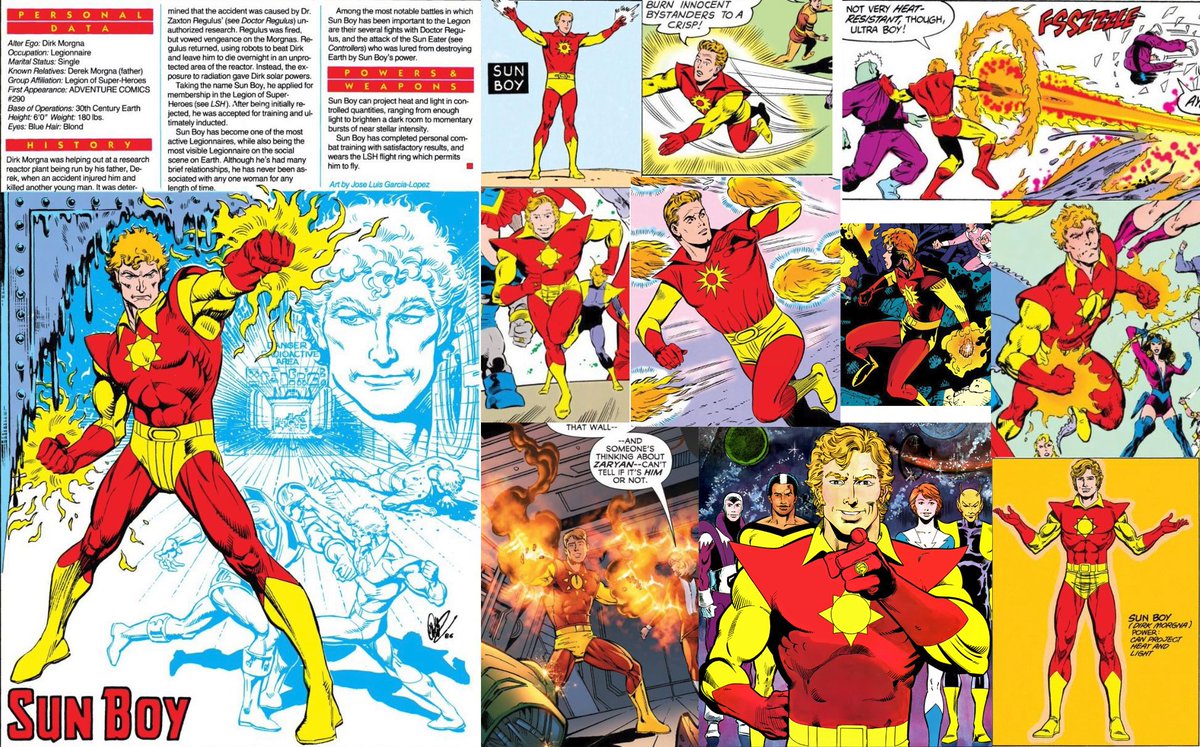 Legion of Super-Heroes Visual Reference tweet media
