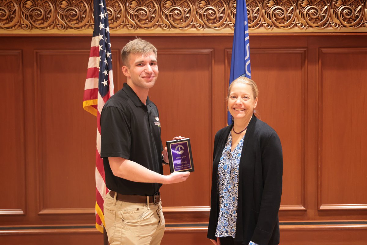 UWSPROTC's tweet photo. Cadets were presented with top awards and scholarships from donors during the #UWSP ROTC annual Awards Ceremony March 5 in the Dreyfus University Center Alumni Room. https://t.co/kQUwINkm4H https://t.co/mzqcPCuW2p