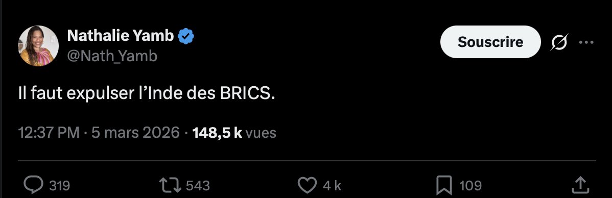 antipropaganda's tweet photo. Ca va être dur à prononcer !  #BRICS 😀 https://t.co/a0DWAGaVdG
