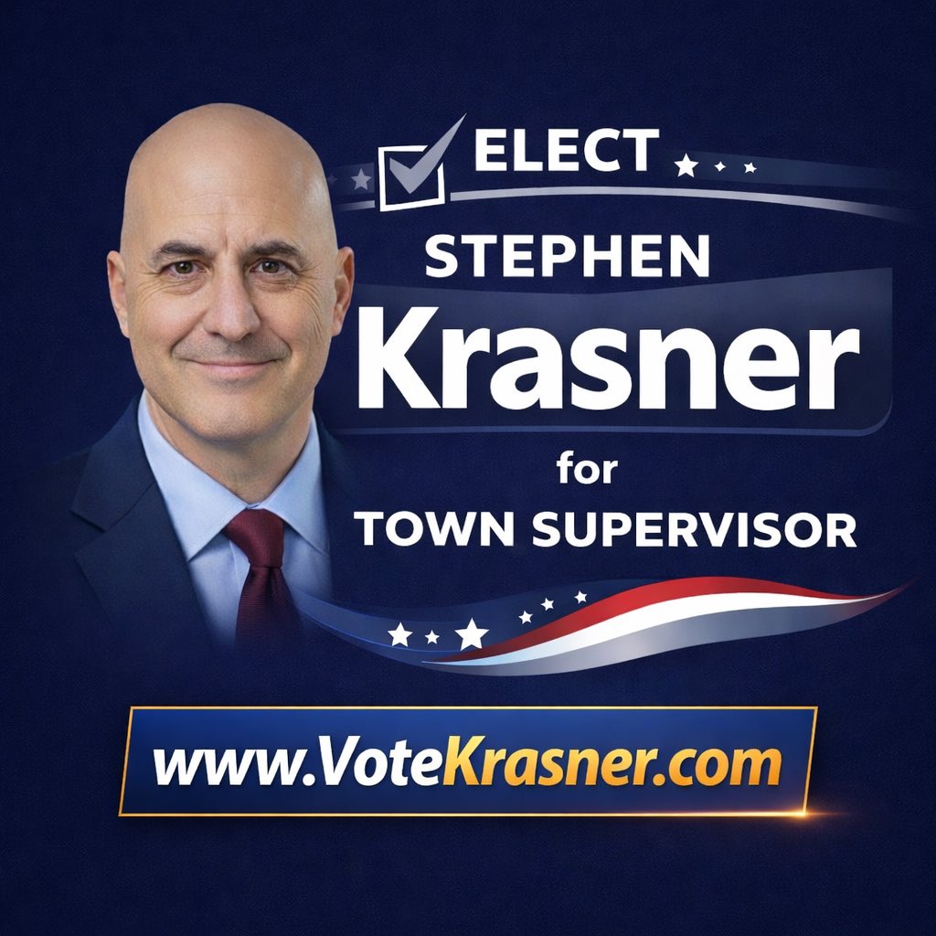 Krasner's tweet image. Newburgh deserves leadership that listens, opens the doors of Town Hall, and puts residents first.

Today we launch our campaign website for Town of Newburgh Supervisor.

Take a look, share it, and join us in building something better.

➡️ VoteKrasner.com

#Newburgh