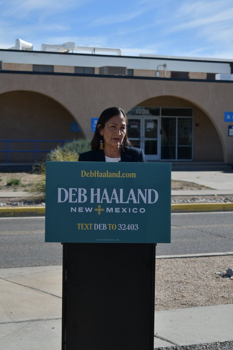 Deb Haaland tweet media