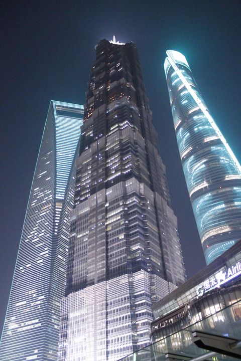 torrey's tweet photo. Art of the Day! "Shanghai skycrapers.". Buy at: https://t.co/TmTb9dWeom https://t.co/wmu66OH66y