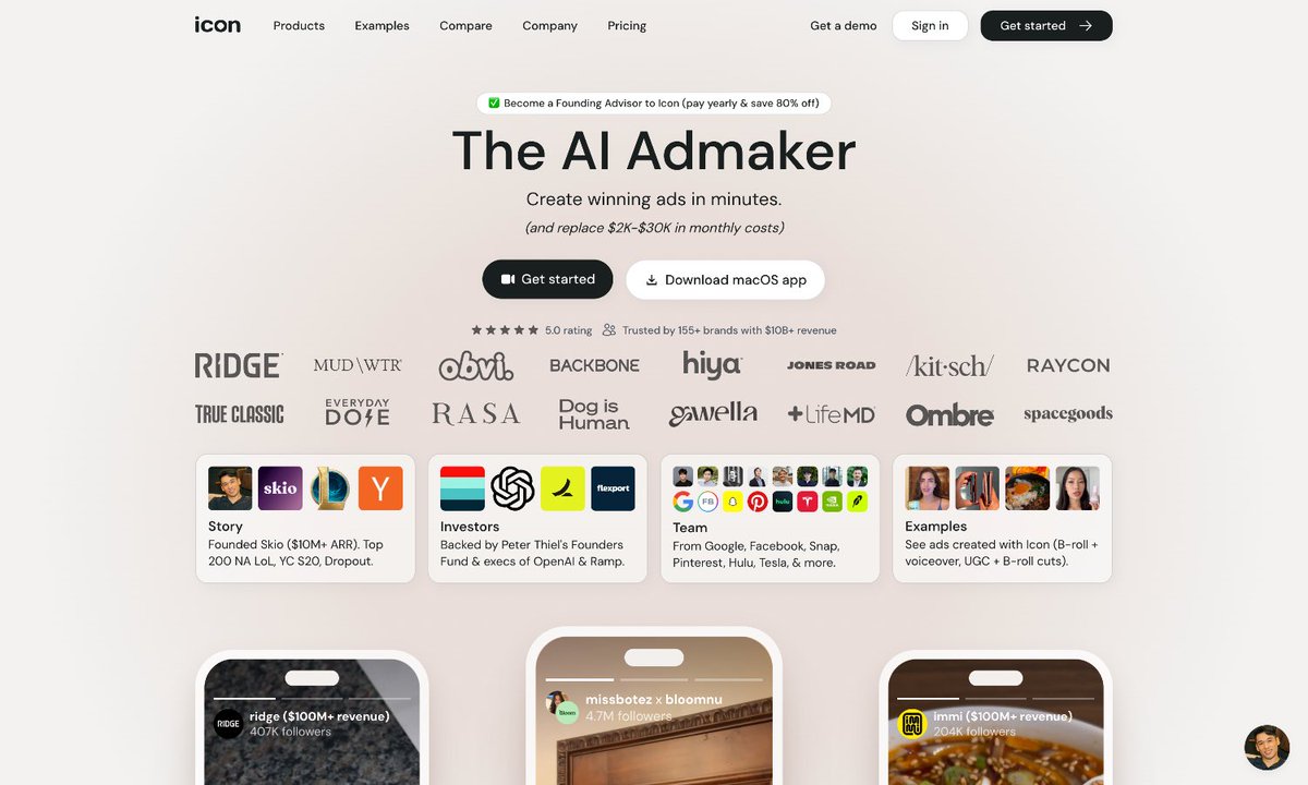 meetharshkang's tweet photo. Icon: The AI Ad Maker just went bankrupt.. 

they spent $12 million on the domain

I’m starting the bidding for the domain at $12,000 https://t.co/STaC6IkLVg