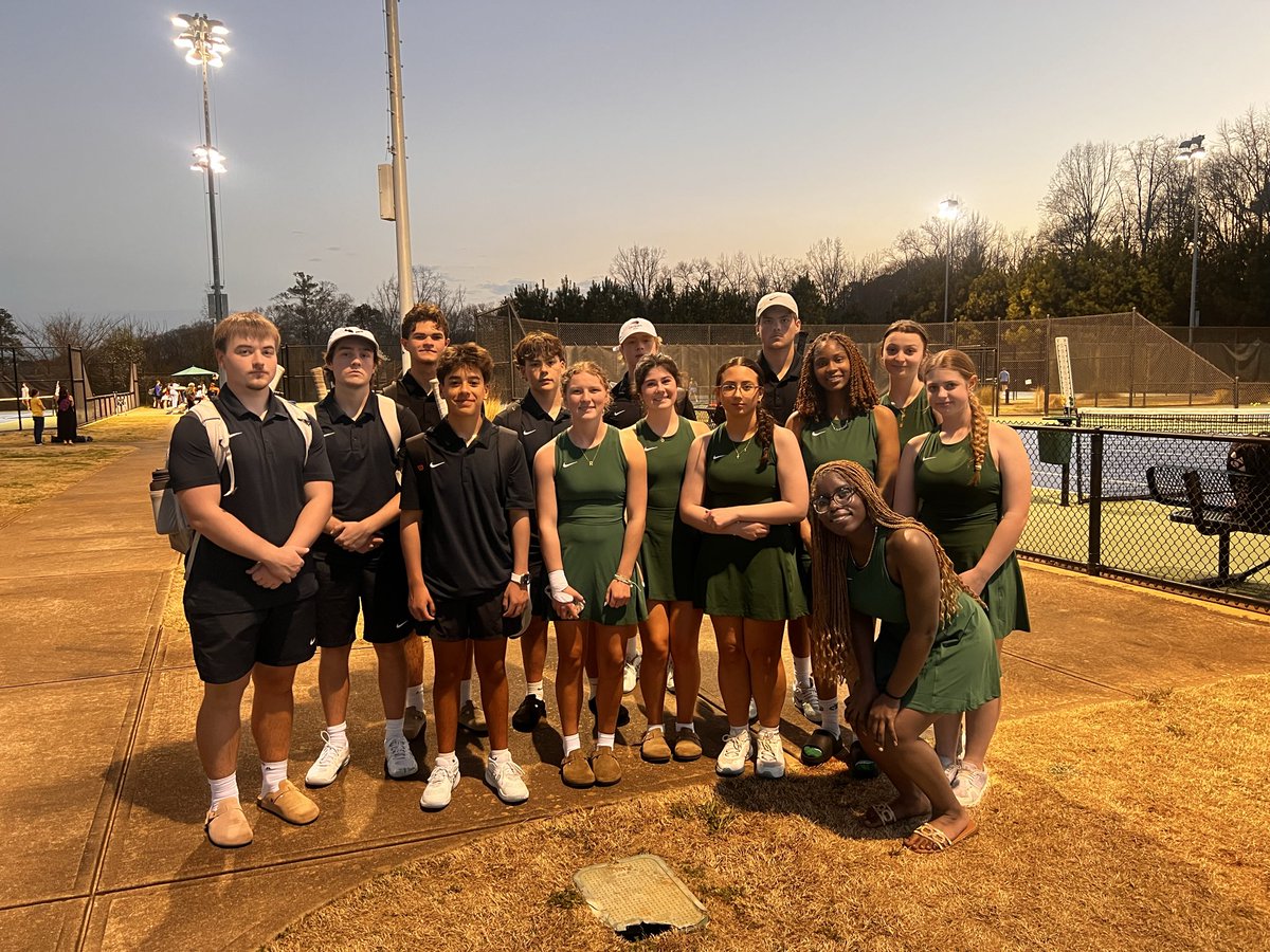 LeeShepard19's tweet photo. Boys and Girls Tennis defeated Cedar Shoals tonight! 🦅🎾🦅
#WeBleedGREEN
@EHS_Eagles https://t.co/l9eJZRKe8J