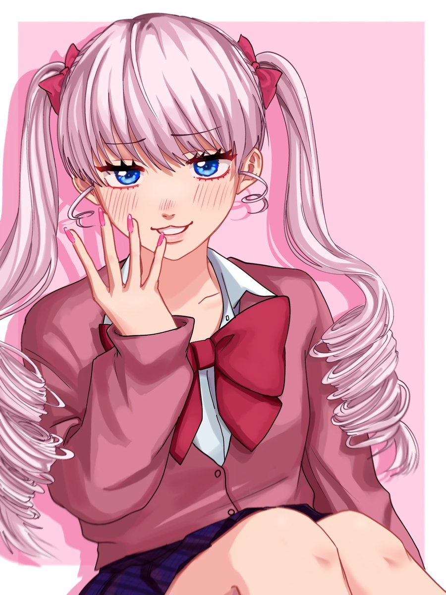 Ayase_0714's tweet photo. 清武推しのお友達にクロエちゃん描いてもらったᐢɞ̴̶̷ ·̫ ɞ̴̶̷ᐢ⊃━💕
 #ハニワ美術部 https://t.co/gFJGzlBH9H