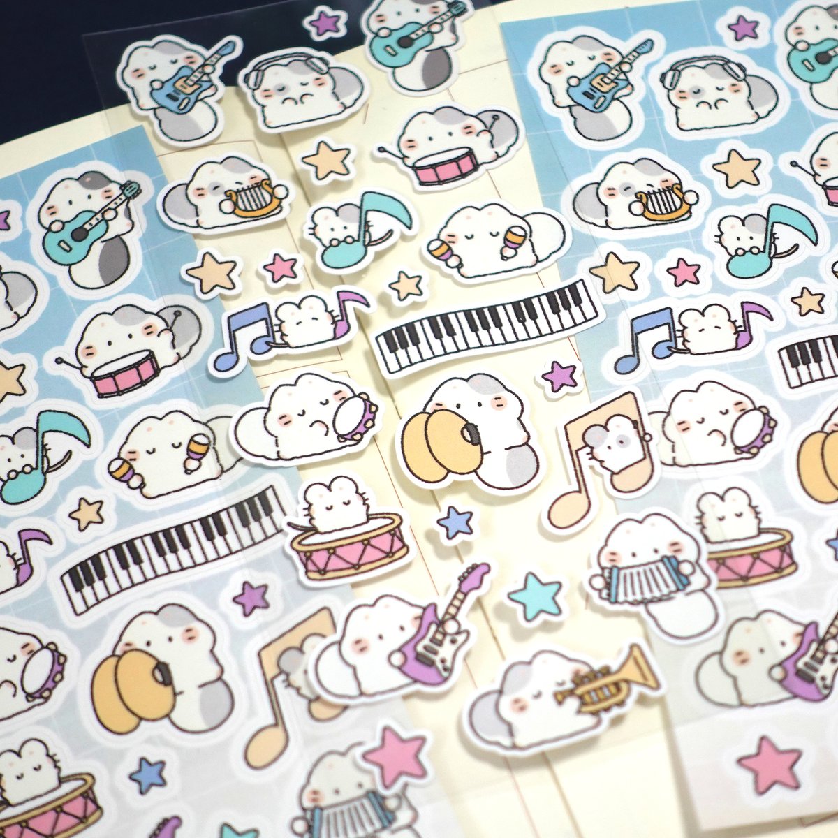 음악마요 스티커 &amp; 마요의 플레이리스트 메모지 🎵
봄이 다가오면서  봄에 어울리는 새로운 플레이리스트 꾸미는 중입니다. 여러분의 봄맞이 음악은 무엇인가요? 🌸
studiofondue.co.kr