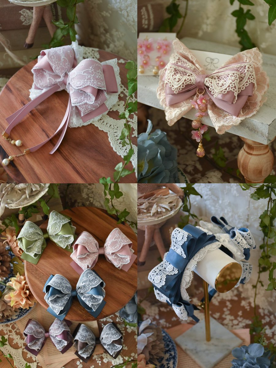 同じお店にも置いてらっしゃいます！ 素敵なリボンです🎀