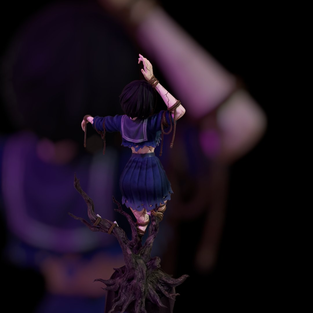 Mi waifu en 3D tweet media