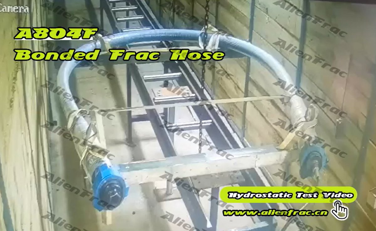aliendrillcom's tweet photo. Tired of the time-consuming setup of traditional rigid iron pipes?
AlienFrac Hoses deploy faster, dampen vibration, and handle up to 37,192.5 PSI burst pressure (15K W.P.). Fewer leaks, full flow.
The future of the oilfield is flexible. 

#FracHose #Energy #Oilfield #AlienFrac https://t.co/xB6hpid22P