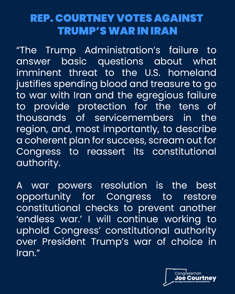 Rep. Joe Courtney tweet media