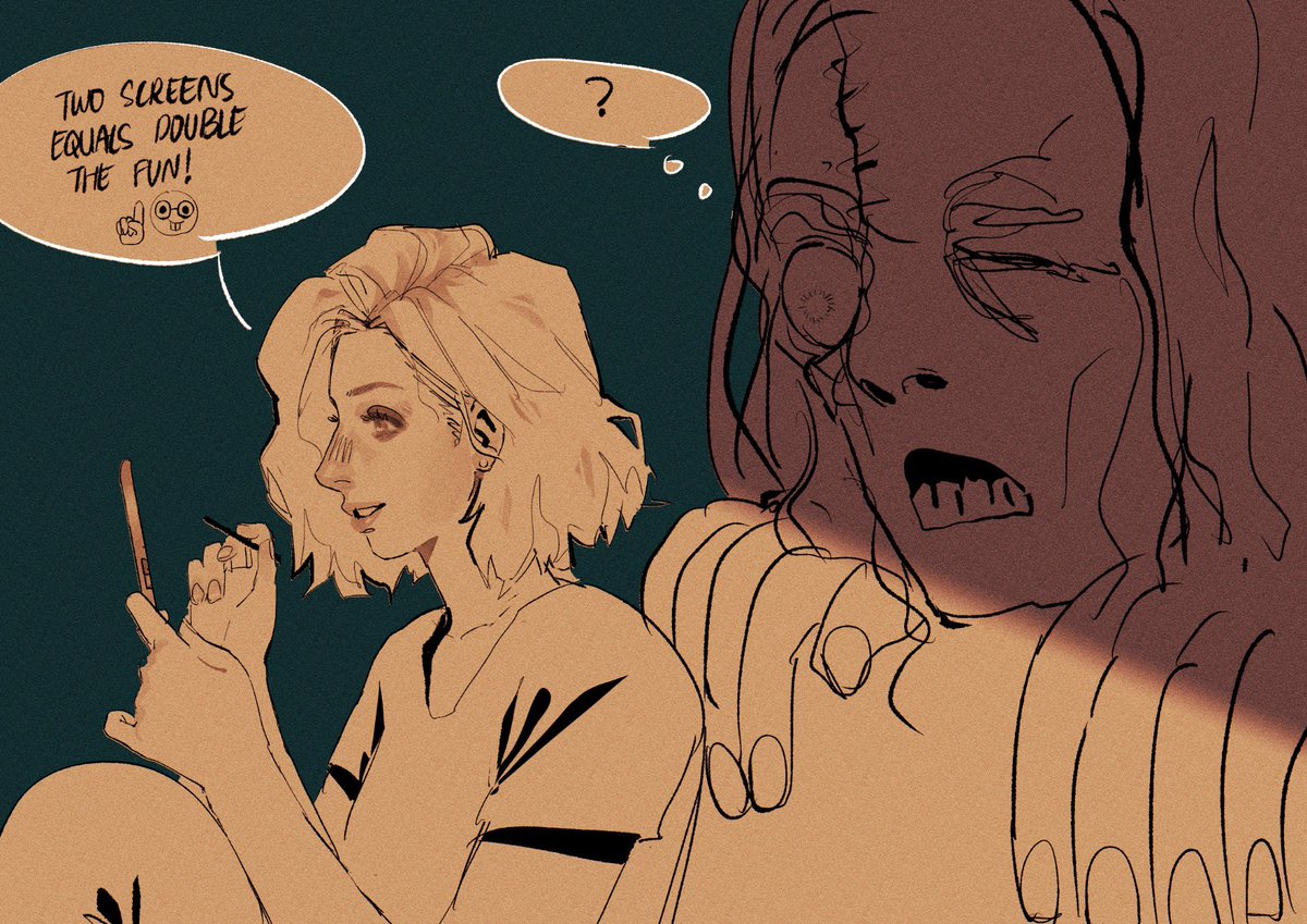 Grace sharing the 3DS joy 🤓