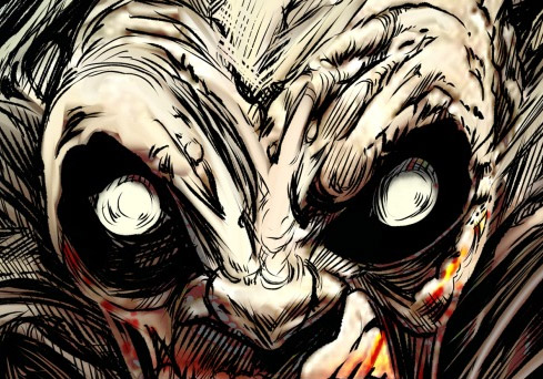 Guys..... I REALLY want to show this double-page spread (that occurs right after a double-page spread cause we're edgy like that), but I need a FEW more backers on River of Blood....

You guys know I like to keep most of the art on my books close to the chest, especially the