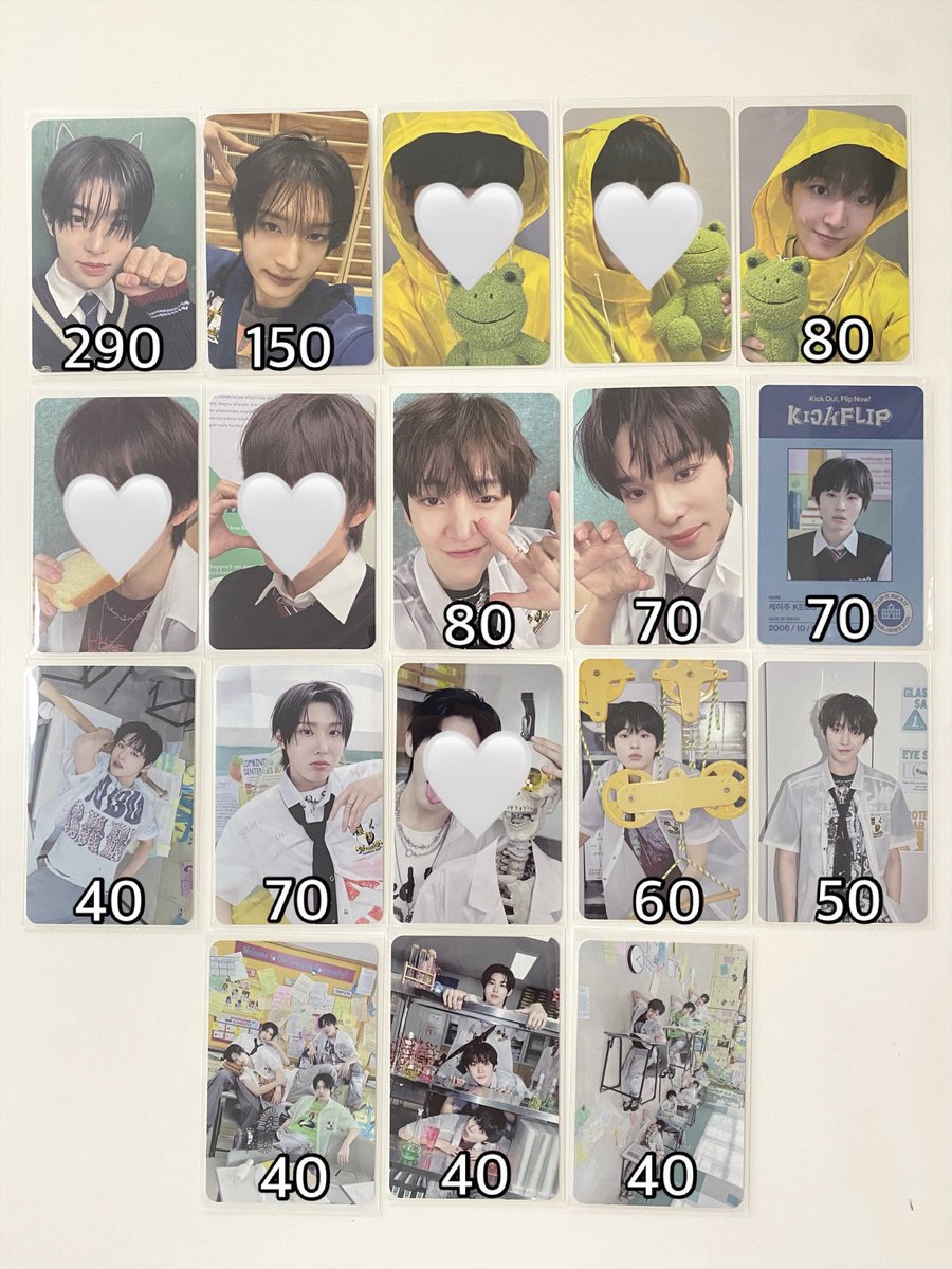 - พร้อมส่ง wts -
อามารุ ดงฮวา จูวัง มินเจ เคย์จู ดงฮยอน

💌 ส่งฟรี / ใบที่ 2 ขึ้นไปลดใบละ 20.-
สนใจ สอบถาม dm ได้เลยค่ะ🩵
#ตลาดนัดkickflip