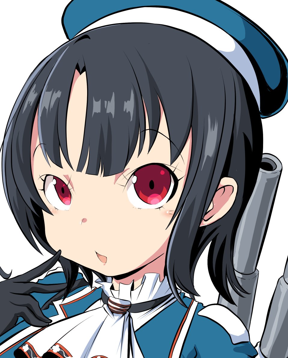 ちょいお世話になってる相互さんへのお礼用に描いた高雄さん 全体は公開しないですが描き方をガッツリ変えて楽しかったので 顔だけ公開しますんw 