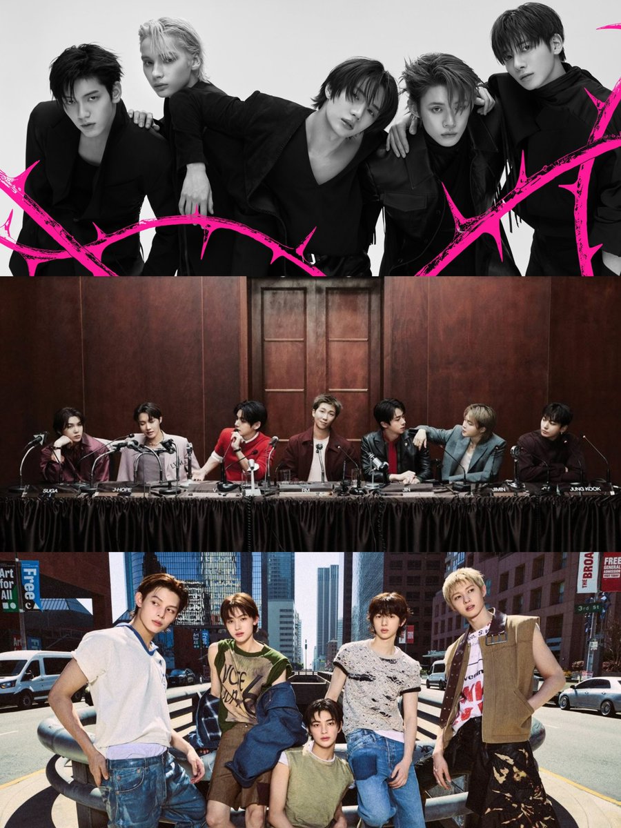 ประกาศอย่างเป็นทางการ
คือตอนนี้มาหมดละนะ ตึกบฮ อะ 

BTS คัมแบค 20 มีนาคม 
TxT คัมแบค 13 เมษายน 
Cortis คัมแบค 20 เมษายน 

เห้ยยยย!! แรงมาก เอามาหมดพี่คนโต คนกลาง และน้องคนเล็ก