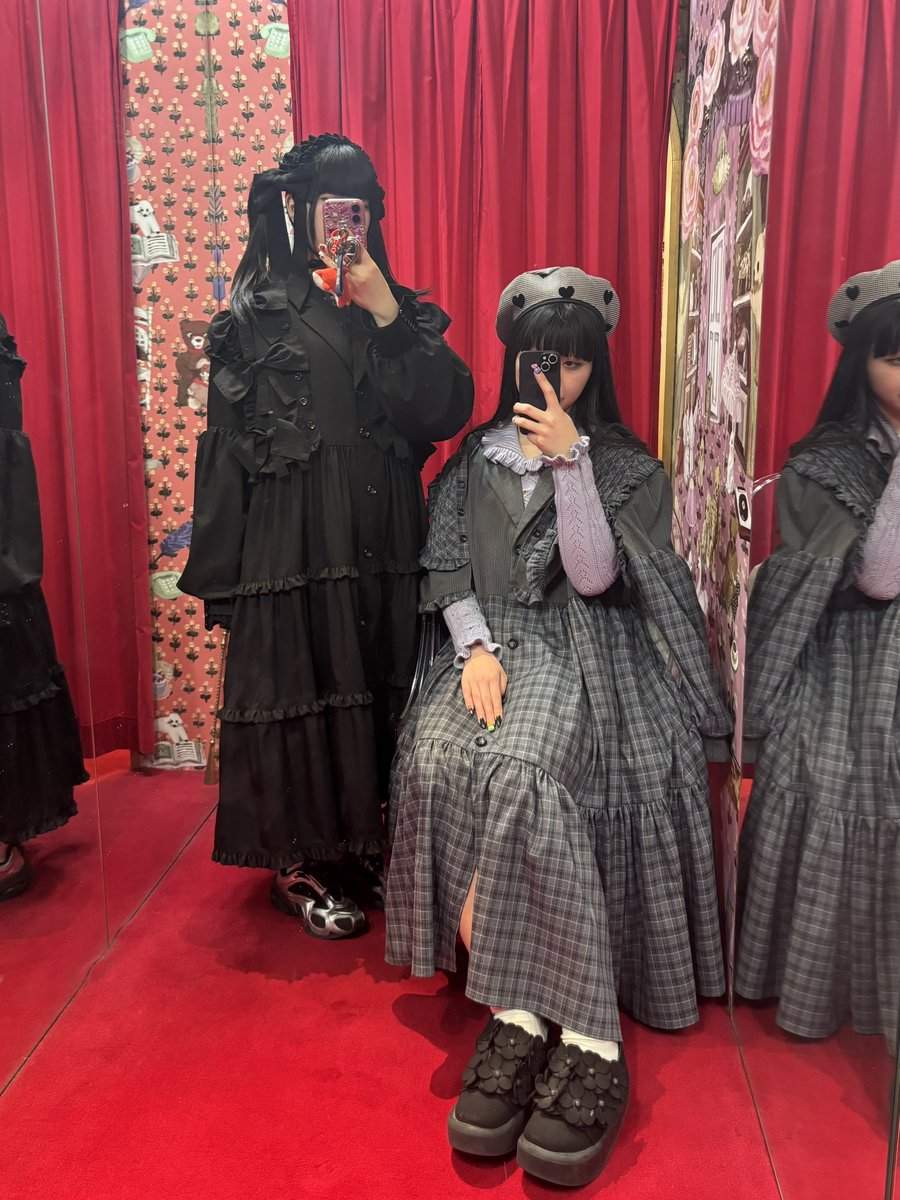 HEIHEI ヨークドッキングスーツワンピース　GRAY 🖤OPEN🖤 🎀リボンドッキングスーツワンピース（BLACK） ¥45,000