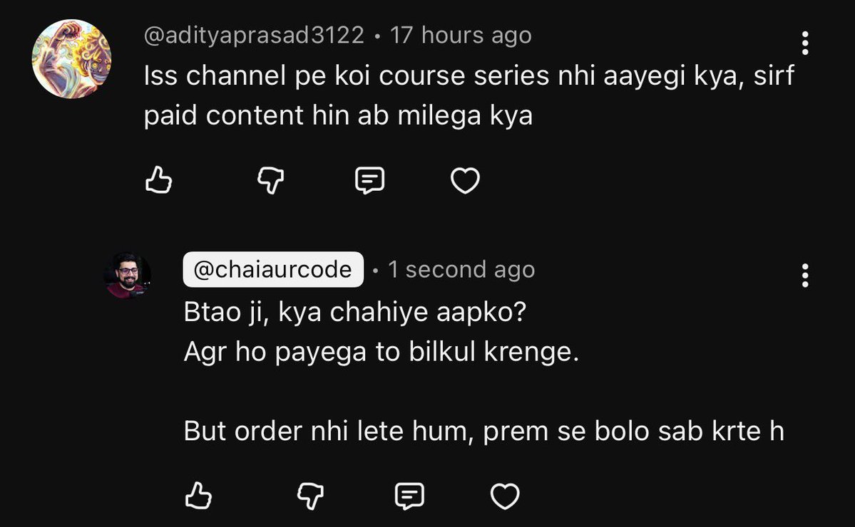 Hitesh Choudhary tweet media