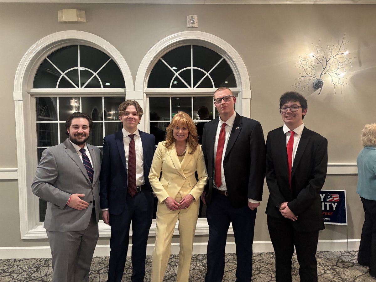 NEPAGenZ's tweet photo. We had the privilege of attending another amazing event. This time in Wyoming county supporting our next Governor of PA Stacy Garrity

-Dylan Clark
 Social Media Director
 NEPA Turning Point Action
 Gen Z Coalition https://t.co/DrSTZonKxv