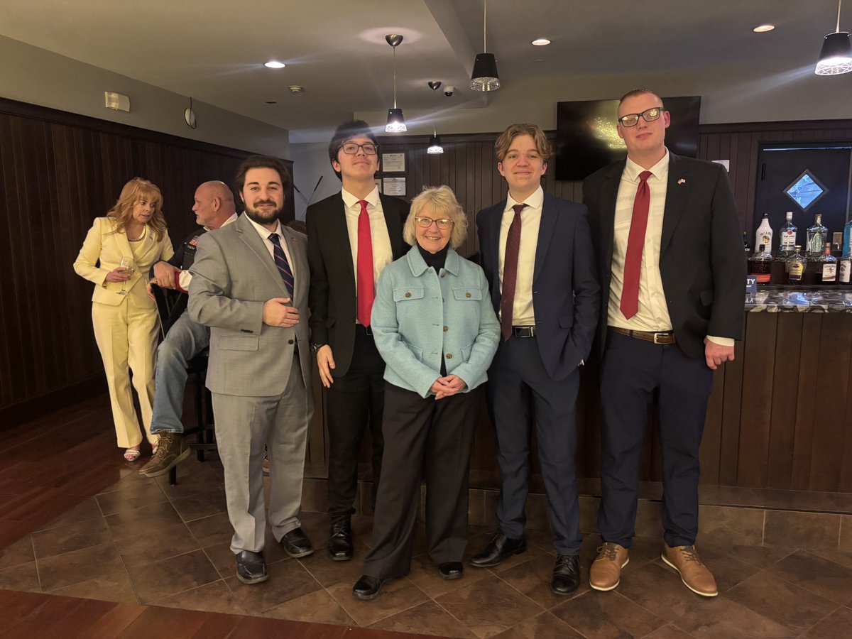 NEPAGenZ's tweet photo. We had the privilege of attending another amazing event. This time in Wyoming county supporting our next Governor of PA Stacy Garrity

-Dylan Clark
 Social Media Director
 NEPA Turning Point Action
 Gen Z Coalition https://t.co/DrSTZonKxv