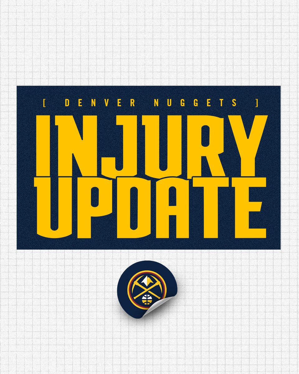 nuggets's tweet image. Injury Update ahead of tonight's game against the Lakers:

OUT:
Spencer Jones (Right Shoulder Strain)
Peyton Watson (Right Hamstring Strain)
Aaron Gordon (Right Hamstring Strain)
Cameron Johnson (Right Ankle Inflammation)

#MileHighBasketball
