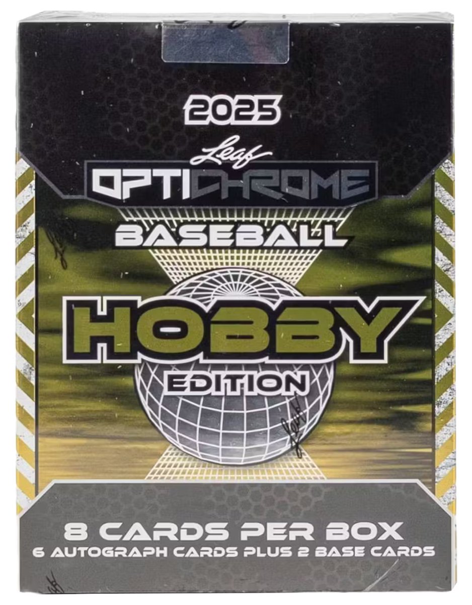 We're ripping <a href="/Leaf_Cards/">Leaf Trading Cards</a> Optichrome Baseball LIVE on The Hobby's Web Show RIGHT NOW!!!

Join us LIVE and you can WIN CARDS!!!

Find a link to watch in our bio and join us RIGHT NOW!!!