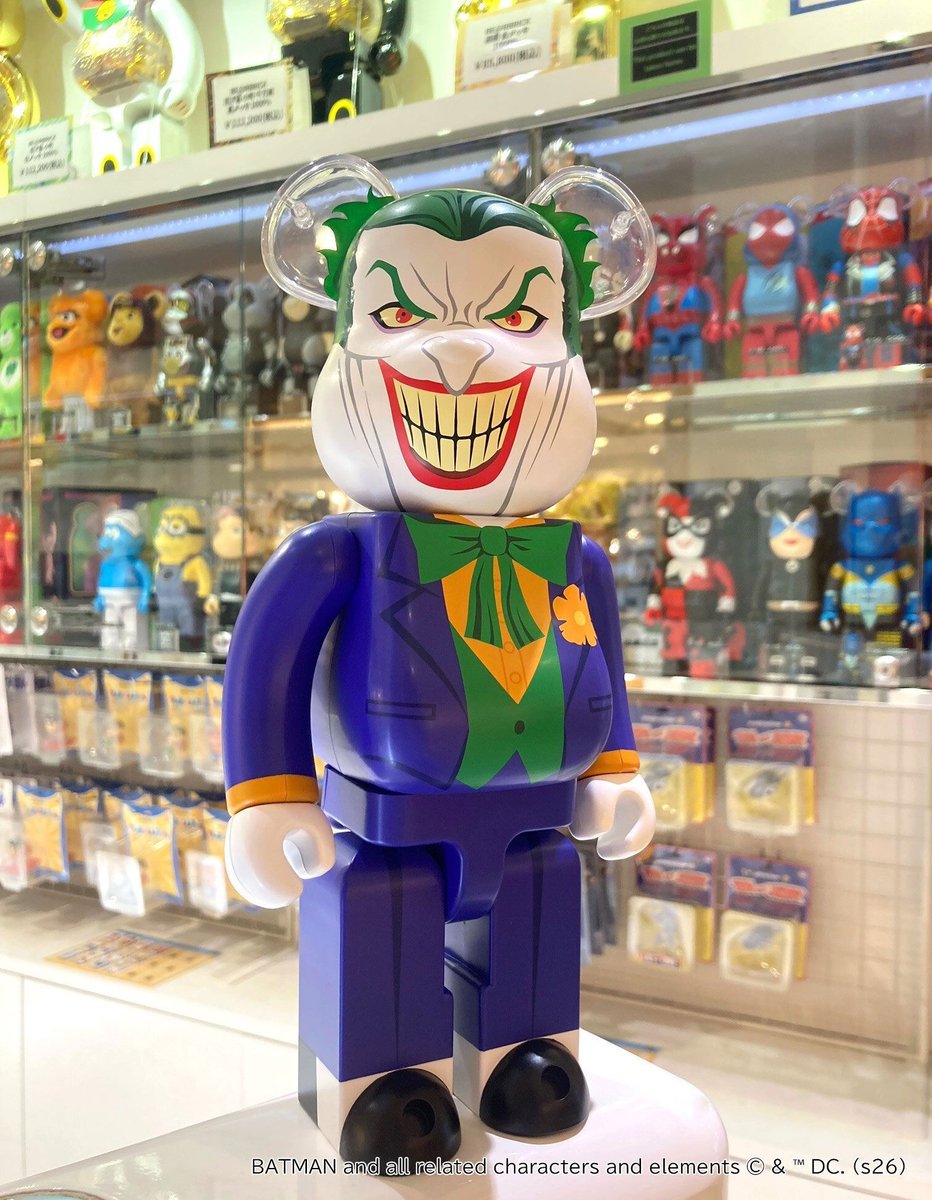 Today's SOLAMACHI】 BE@RBRICK THE JOKER(BATMAN: HUSH Ver.) 400％が