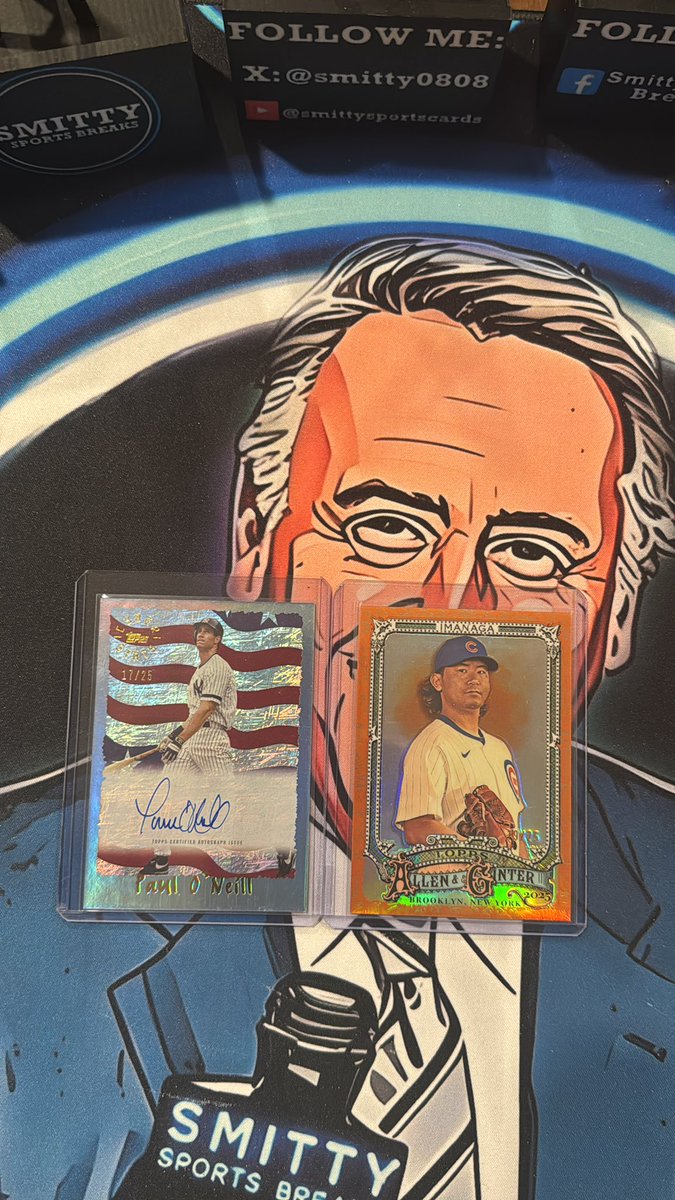 Break 200 was amazing!! These were the best hits! 

Shota /25
Paul O’Neil auto /25
Jordan red ink /10
Dalbek 1/5
Reggie Jackson /76
Orlando Cepeda 1/1 cut signature relic!

What a great time! Thank you all! I love this hobby! 

<a href="/CardPurchaser/">Card Purchaser</a>