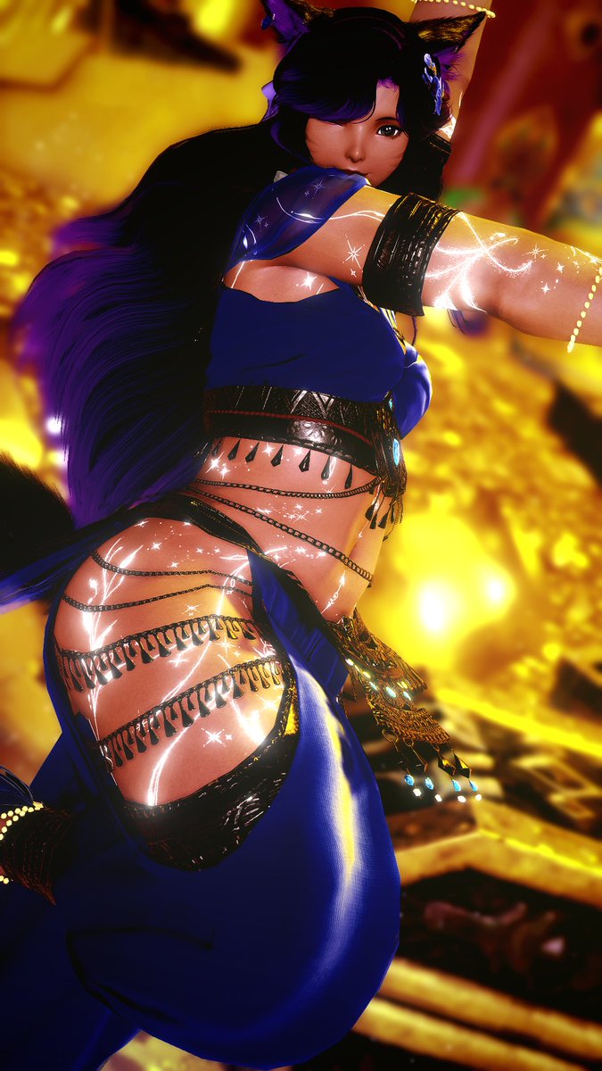 Karumipics's tweet photo. Bonus pic because this one came out really nice too? Accidentally messed with something in the shaders. https://t.co/T5sHHoTTzT