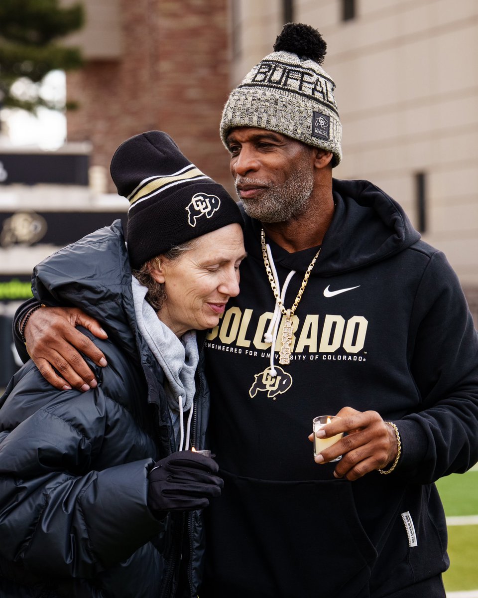 United in love and strength, the Colorado Football family gathered to honor Dom and stand alongside his loved ones.