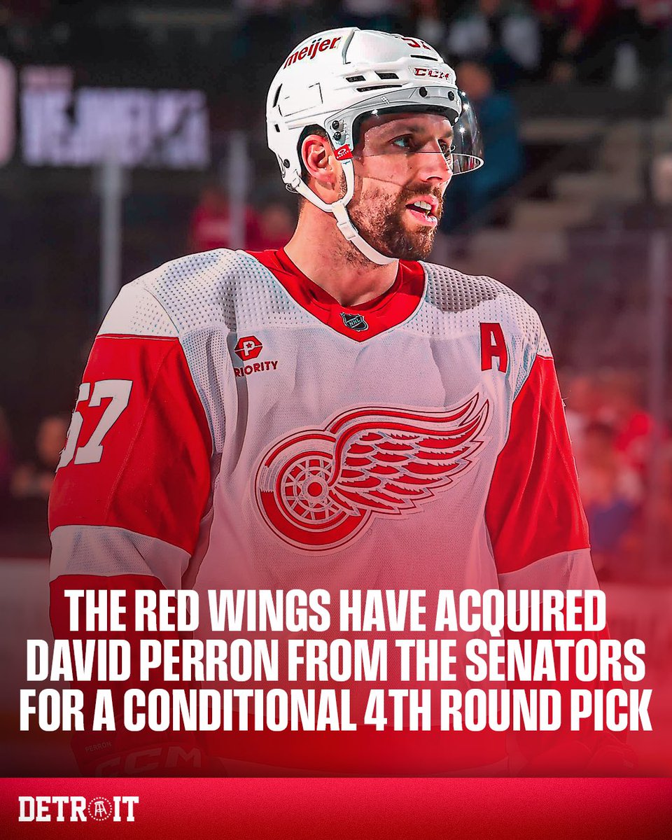 BSMotorCity's tweet image. Welcome back to Hockeytown, David Perron