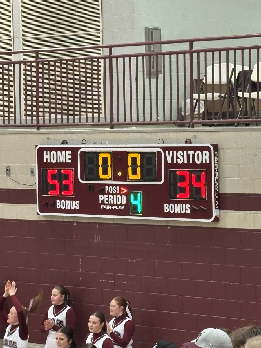 Eagleville High Basketball Cheer tweet media