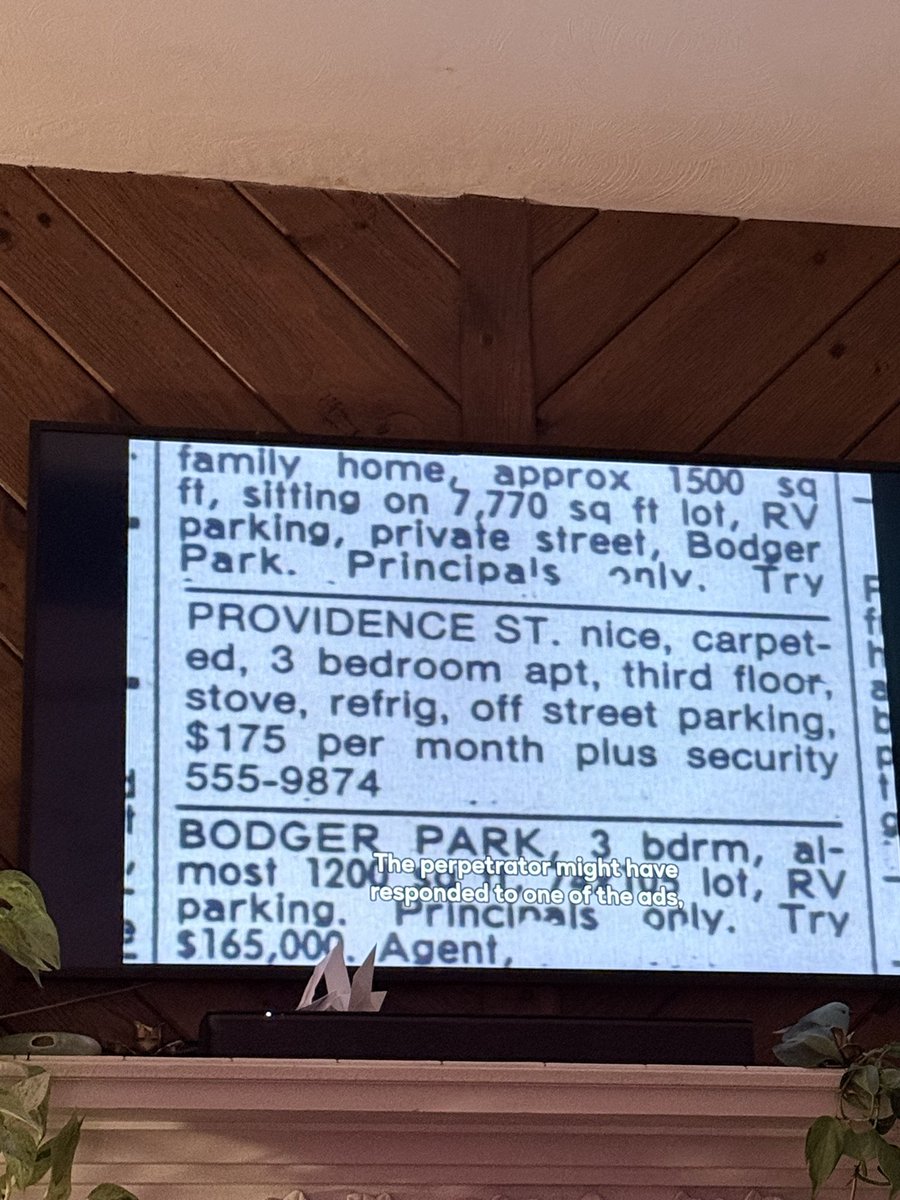The 1980's Rhode Island accents in this Unsolved Mysteries episode (from Woonsocket) are absolutely lethal