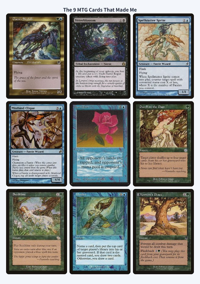 Lilypad, Druid of Yavimaya tweet media