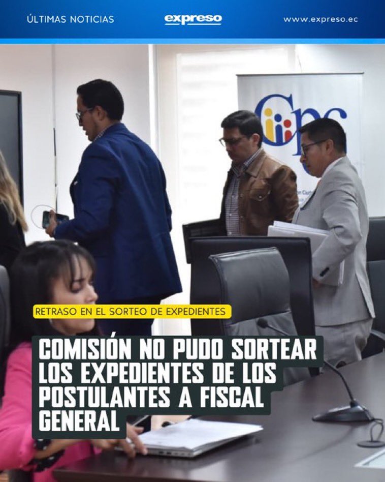 🚨EMPEZARON LAS SITUACIONES EXTRAÑAS⁉️|| en la comisión no reposaban los expedientes (carpetas) de los postulantes con las actas de presentación firmadas  por estos.
✍🏼 Voy a solicitar de manará formal información sobre este tema, ya les cuento por qué🔎
✍🏼 Al parecer alguien en