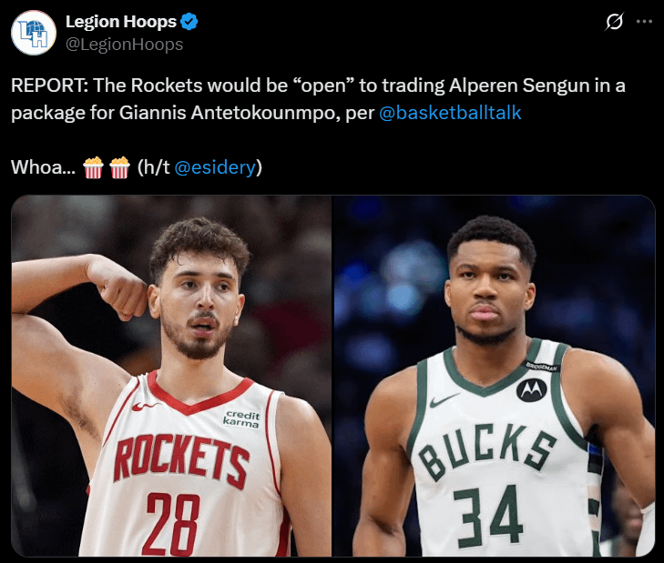 Yo bro I need sengun off my team this summer...