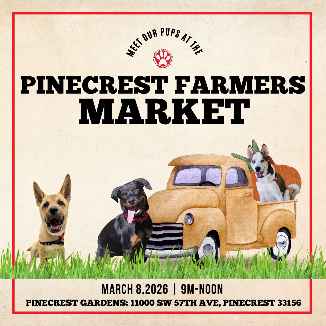 paws4you's tweet photo. Meet us Sunday! https://t.co/AyYhhPVdPF