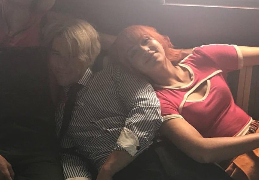 cursedhat's tweet photo. emily and taz are working harder to bait us than a romcom couple https://t.co/RJtFhHSKNm
