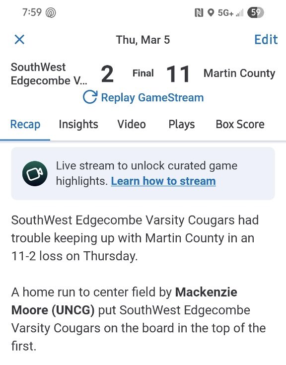 Mackenzie Moore 2026( Committed) tweet media