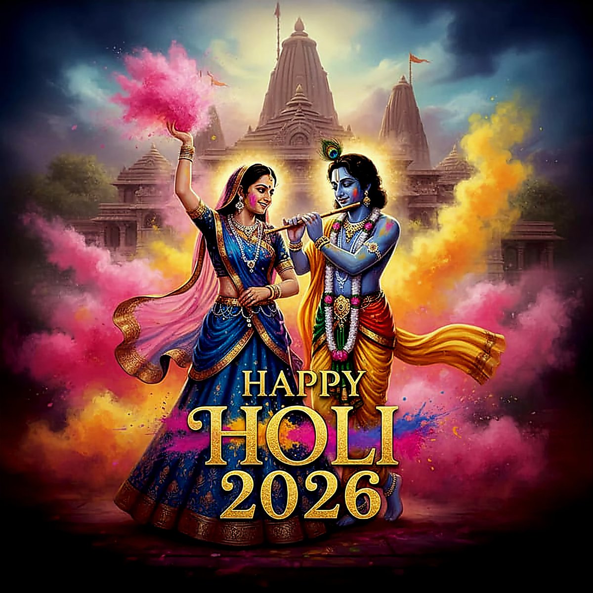 PlanetSalsa's tweet photo. May Every Splash of Colour Brings You &amp; Your Family  Closer to Happiness 😊 
Happy, Vibrant &amp; Safe Holi 2026 💃 🕺 
#PlanetSalsaIndiaLLP i(Estd.1992),
Chief Mentor - Fiesta Latina India &amp; Lucknow Dance Festival https://t.co/ql3A8RD07e
