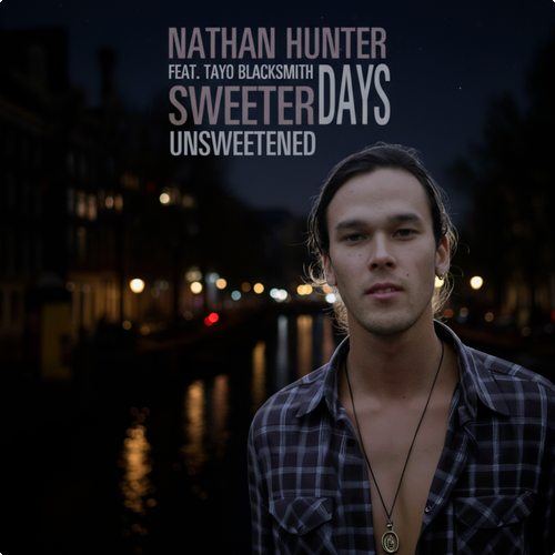 #SweeterDays (#Unsweetened) feat. Tayo Blacksmith is out at midnight! New mix, new lyrics, and new vocals. It’s the sugar-free take that forces us to sit with the things that hurt the most. I hope you love it as much as the original. #HappyHuntingInc 🫶🏼 nhunter.ffm.to/unsweetened