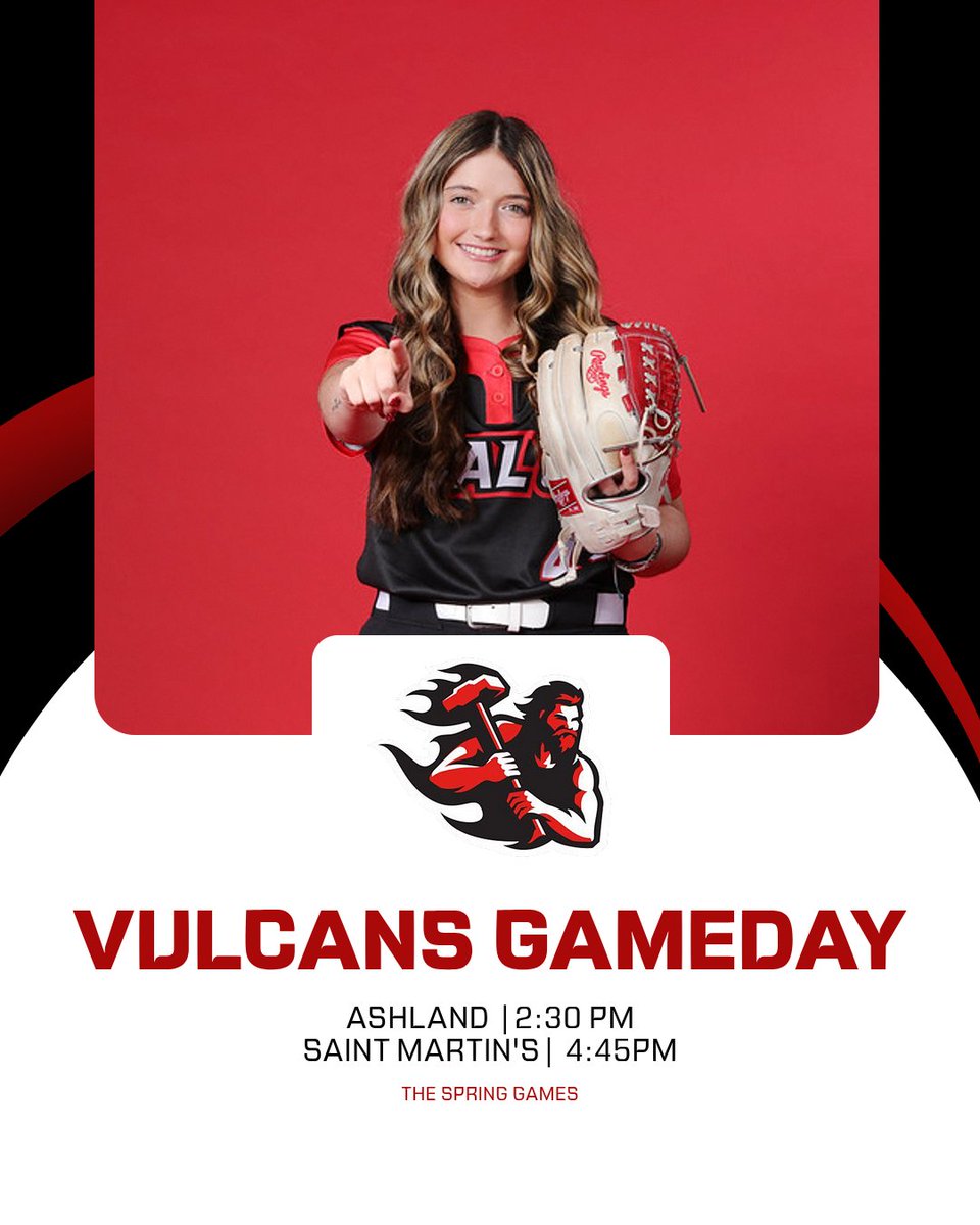 CALU_softball's tweet image. GAMEDAY 🥎

🆚Ashland
📍Bartow, FL
⌚2:30 PM

🆚Saint Martin's
📍Bartow, FL
⌚4:45 PM

#CalWho #Vulcans #TheSpringGames