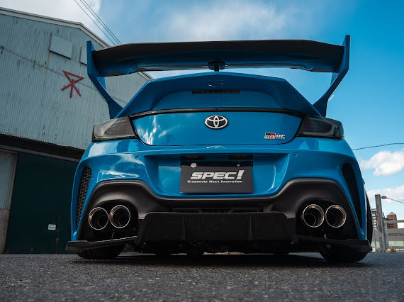 SPEC！セフィロスです 弊社のGR86 リアディフューザーはSPEC！GR86リア