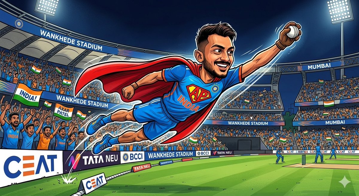 rushilshukla's tweet photo. @akshar2026 ae Bapu-e to catch mate seedhi Superman-ni entry mari! @bcci #INDvsENG #ICCT20WorldCup #superBapu #flyingBapu https://t.co/mPTzJ6uTIi