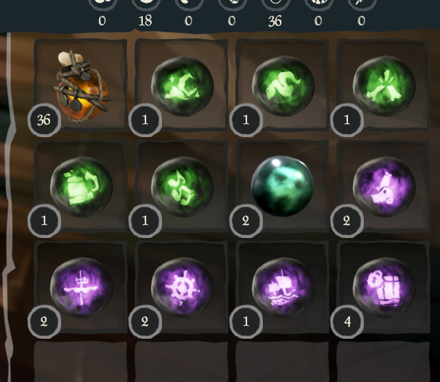Sayae_'s tweet photo. 4 Ashen Garrisons in and this is what I've gotten so far, its a bad day to be a pirate XD
#SeaOfThieves https://t.co/Gib8Qtmycy