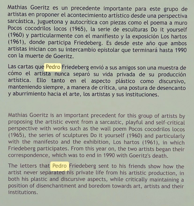 CometaHosh's tweet photo. Se ha ido P. Friedeberg, se ha ido un grande. 
Su obra surrealista ¡Extraordinaria!
México despide a un grande. 
No queda más que recordarlo con parte de la serie de cartas que escribió a Goeritz, leerlas me hizo que aquella fuera eso…Extraordinaria. 
#Friedeberg #Arte #Goeritz https://t.co/HSifMBctoI
