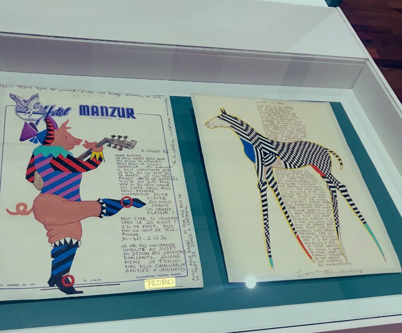 CometaHosh's tweet photo. Se ha ido P. Friedeberg, se ha ido un grande. 
Su obra surrealista ¡Extraordinaria!
México despide a un grande. 
No queda más que recordarlo con parte de la serie de cartas que escribió a Goeritz, leerlas me hizo que aquella fuera eso…Extraordinaria. 
#Friedeberg #Arte #Goeritz https://t.co/HSifMBctoI