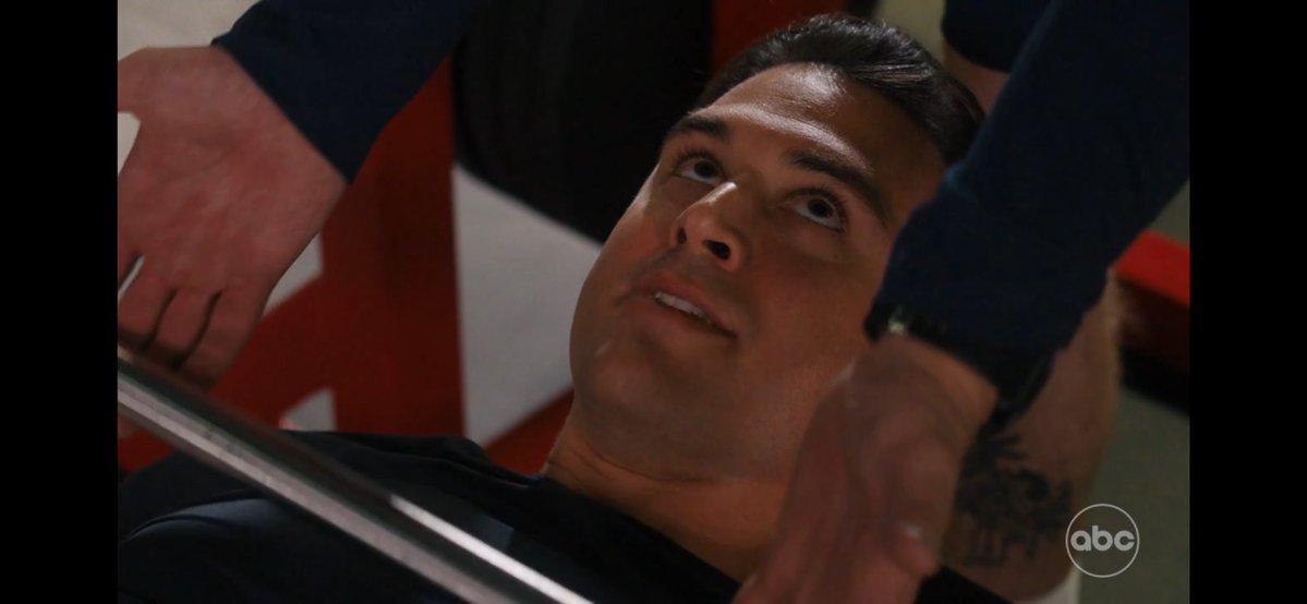 buckitallup's tweet image. BUCK HELPING SPOT EDDIE WHILE HES BENCHING #YEAH