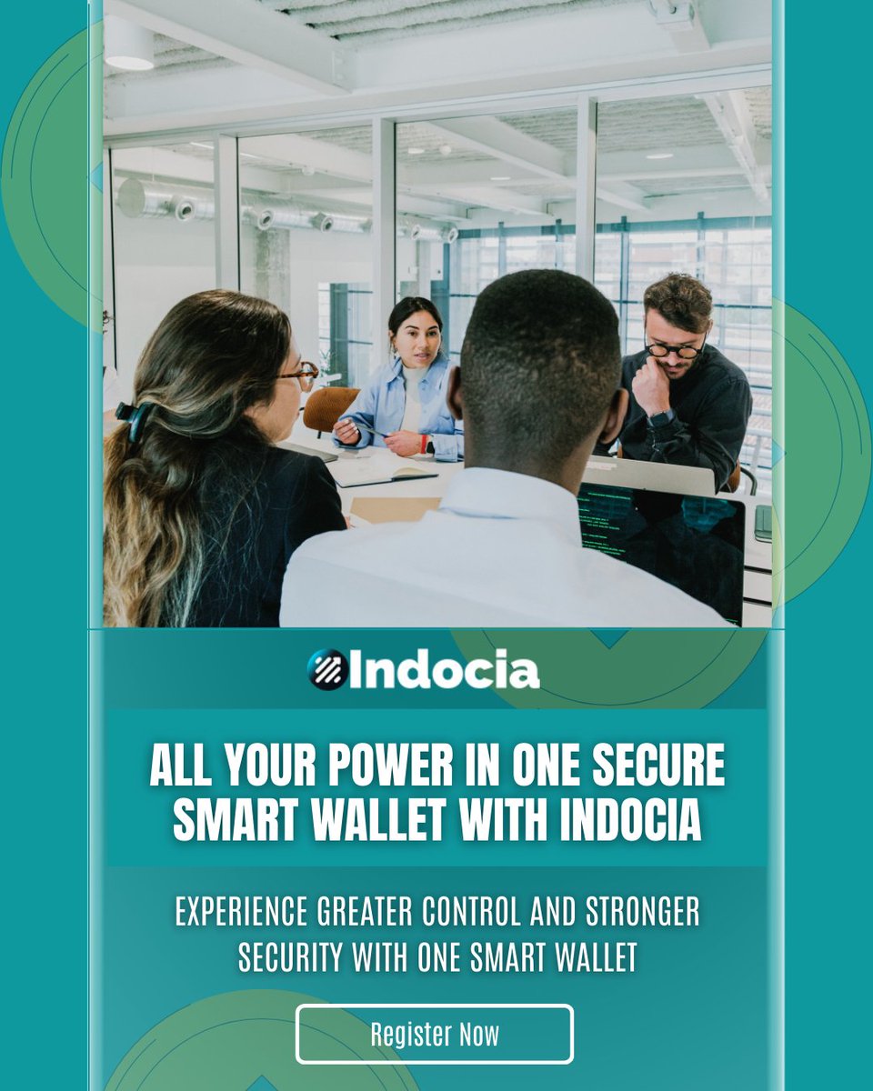 indocia_'s tweet image. Upgrade the way you manage your money 💼⚡
One Smart Wallet. Total Control. Maximum Security.
🌍 Join now: indocia.com
#Indocia #IndociaFinance #INDO #Blockchain
#BlockchainTechnology #CryptoInnovation #SecureWallet
#CryptoSecurity